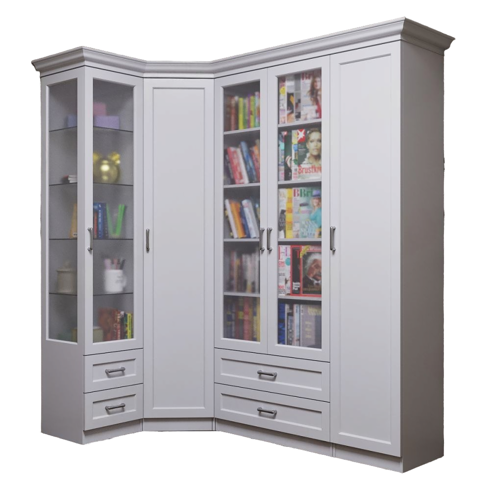 Шкафы угловые