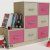 Детский комод 3/ 4      цвет розовый
