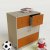 Детский комод 2/ 5      цвет оранжевый