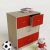Детский комод 2/ 5      цвет красный