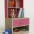 Детский стеллаж 5      цвет розовый