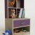Детский стеллаж 5      цвет фиолетовый