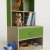 Детский стеллаж 5      цвет зеленый
