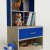 Детский стеллаж 5      цвет синий