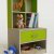 Детский стеллаж 5      цвет зеленый лайм