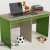Детский письменный стол 4      цвет зеленый