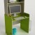 Детский письменный стол 3      цвет зеленый лайм