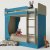 Дет. Двухъярусная Кровать 2      цвет мармара голубой