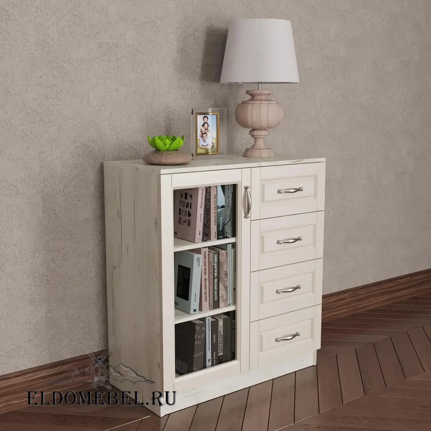 Комод 10      цвет Адамант гляссе