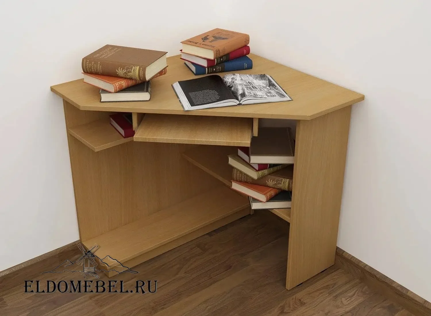 Компьютерный стол 12      цвет Стандарт бук