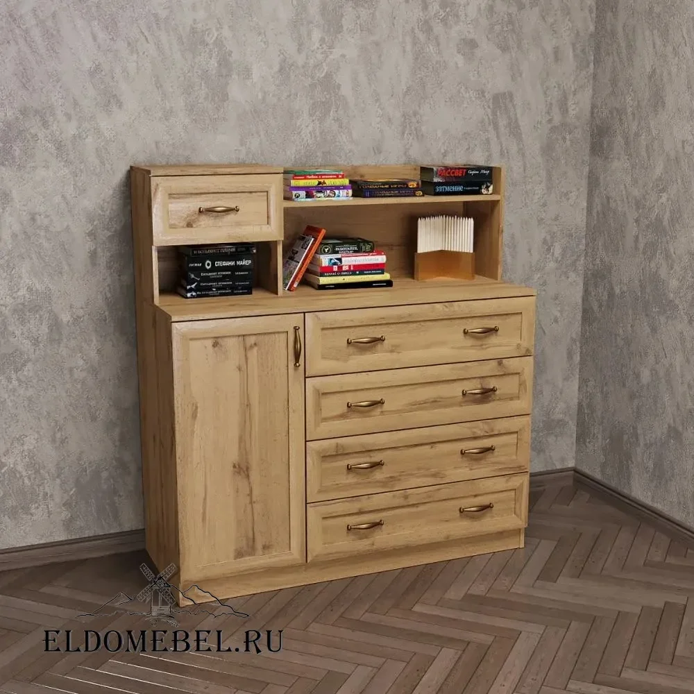 КОМОД 26      цвет Дуб крафт золотой