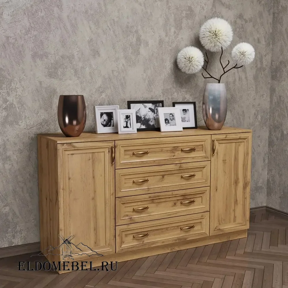 КОМОД 31      цвет Дуб крафт золотой