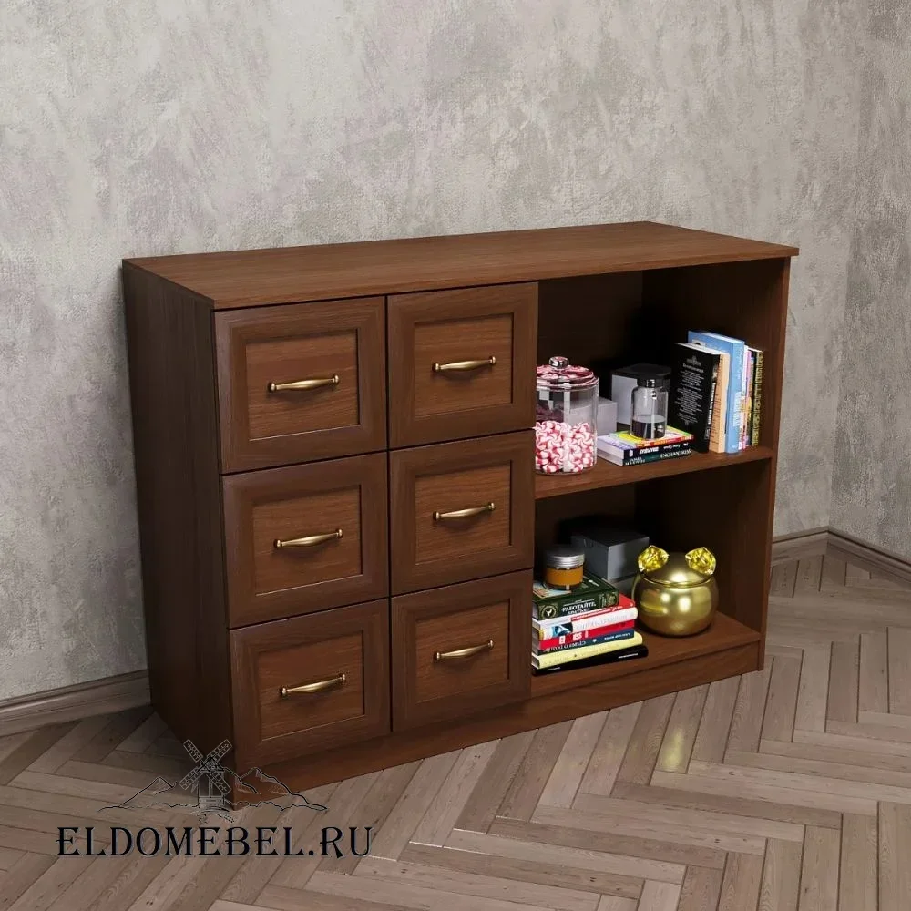 КОМОД 37      цвет Стандарт донской орех
