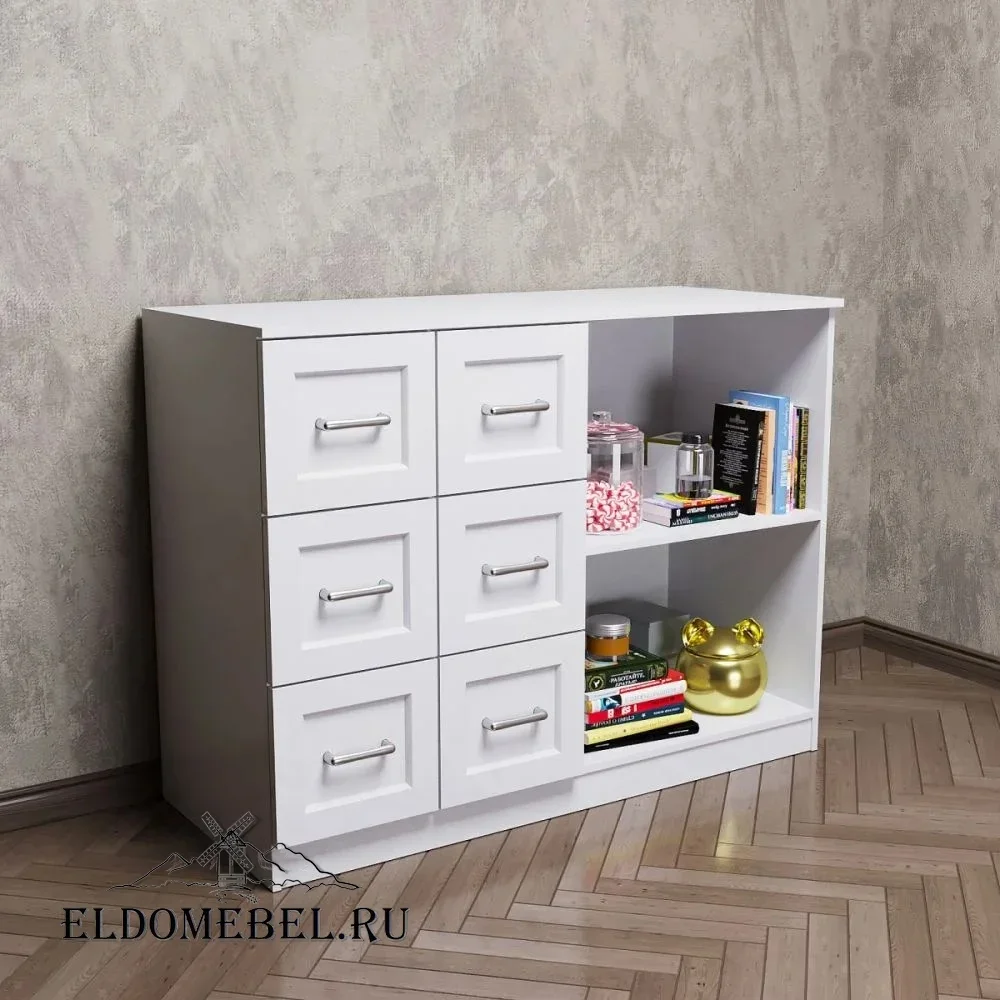 КОМОД 37      цвет Стандарт белый