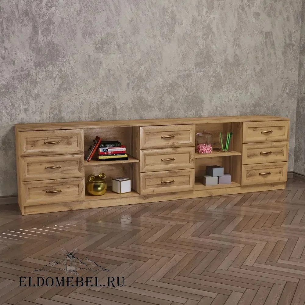 КОМОД 44      цвет Дуб крафт золотой