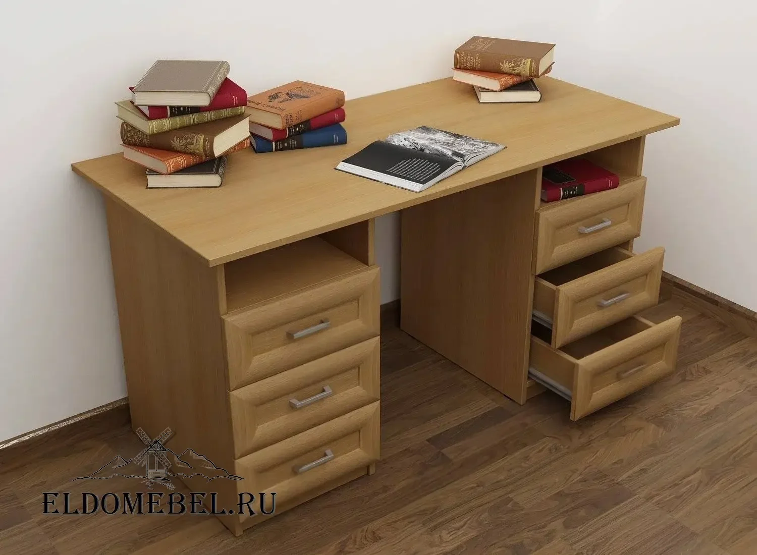 Письменный стол 5      цвет Стандарт бук