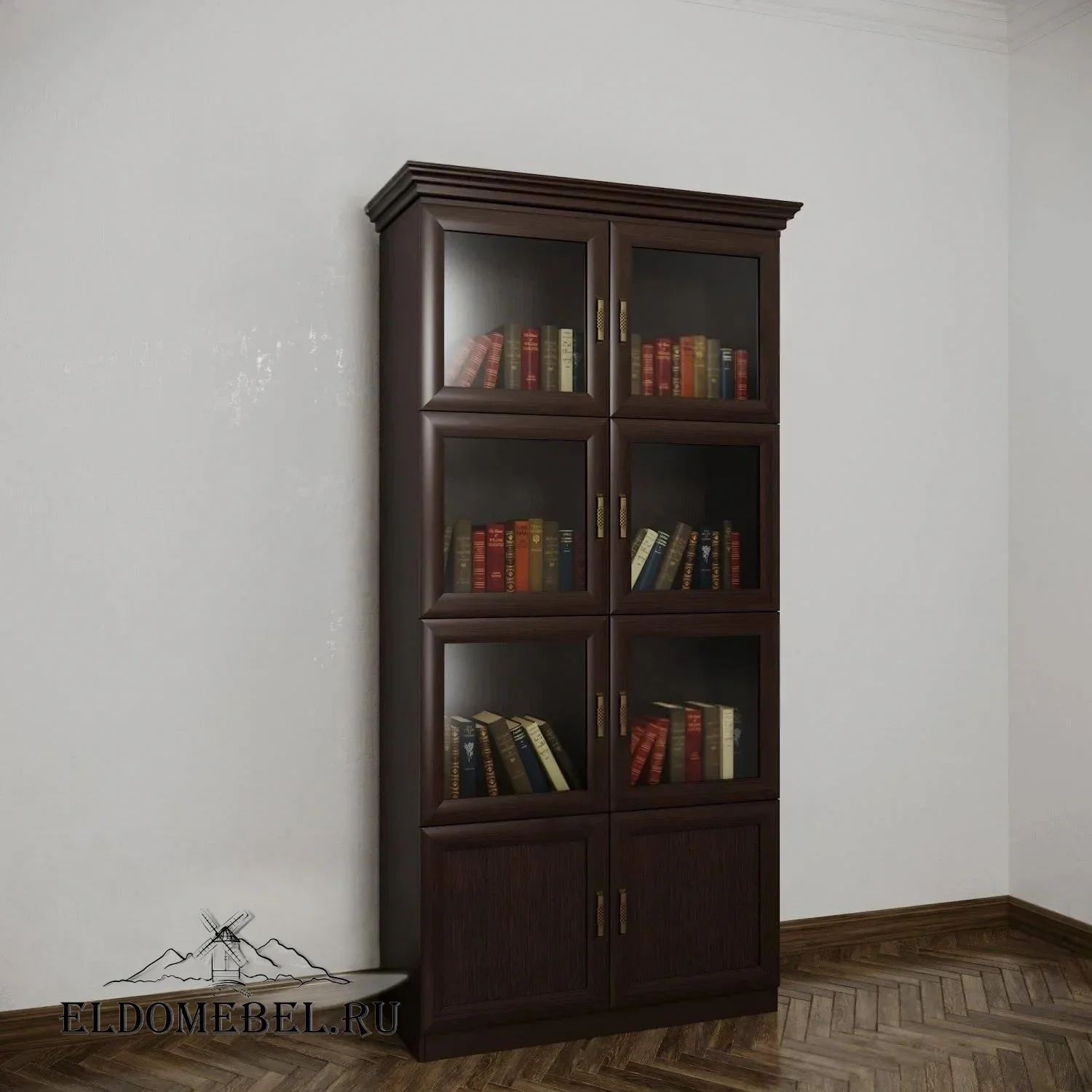 Библиотека №21204      цвет Стандарт венге