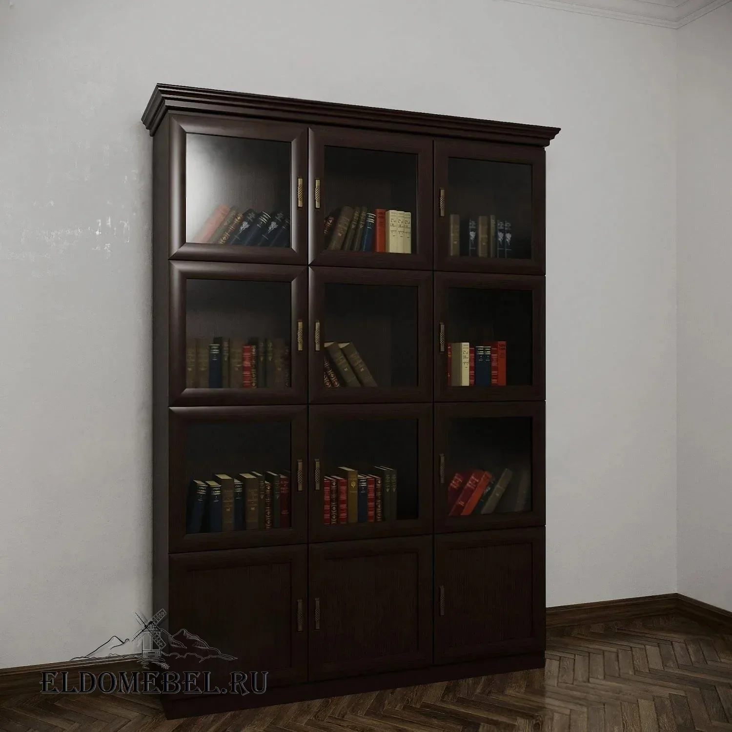 Библиотека №21207      цвет Стандарт венге