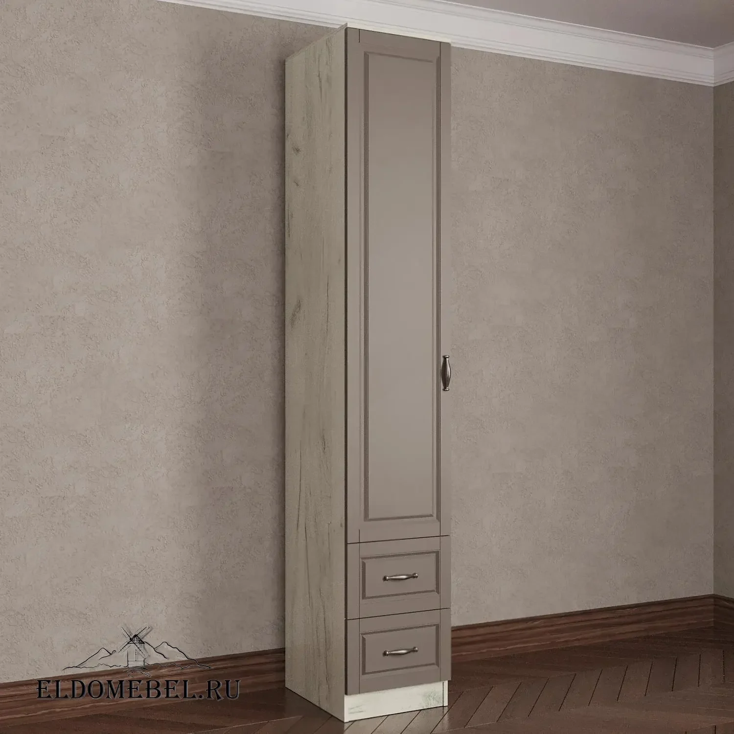 Шкаф 1/ 2      цвет Адамант тауп