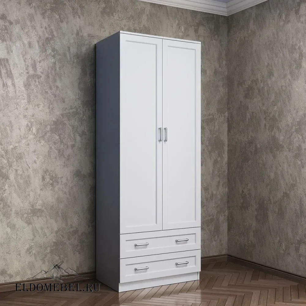 Шкаф 2/ 2      цвет Стандарт белый
