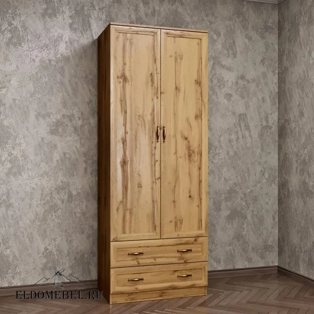 Шкаф 2/ 2      цвет Дуб крафт золотой