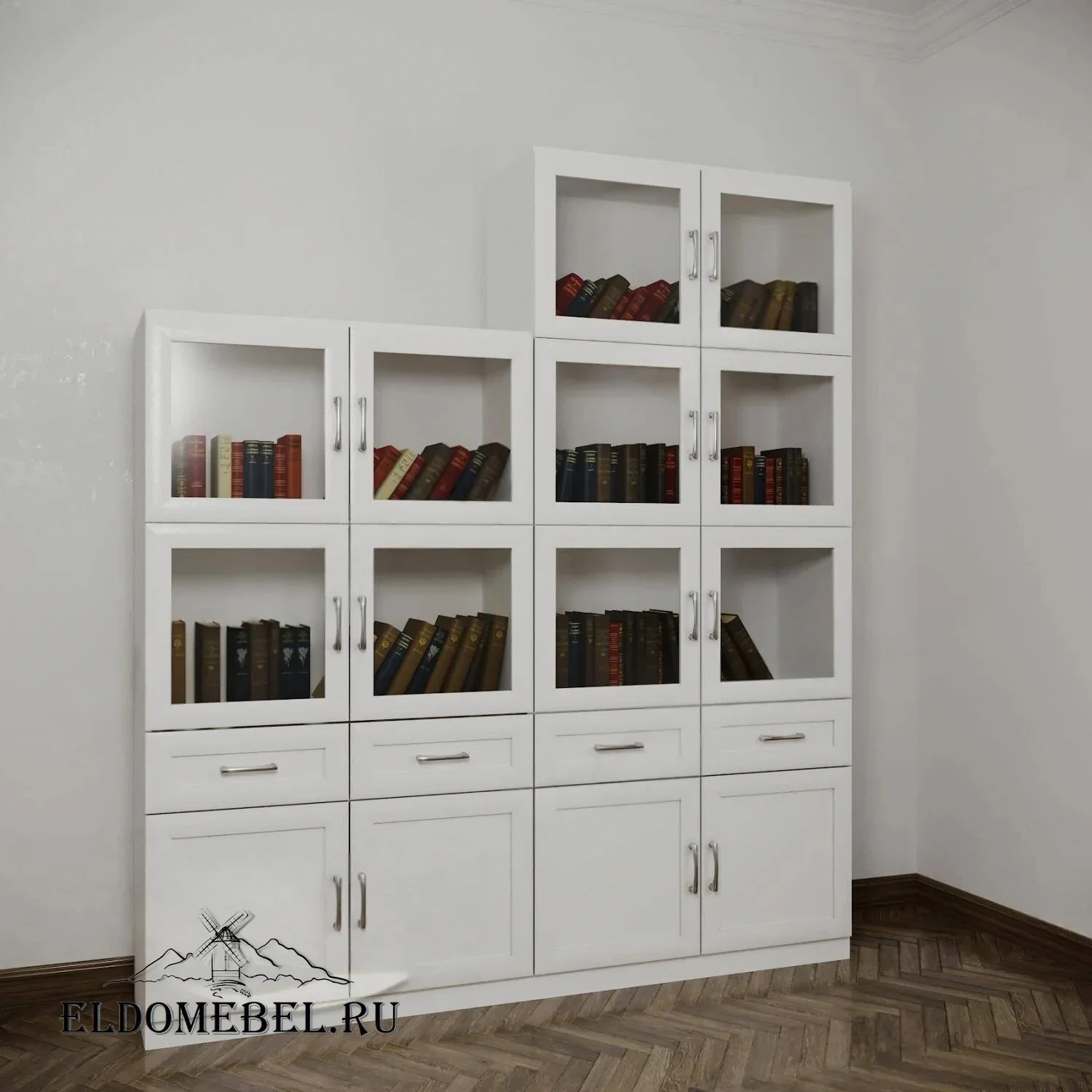 Библиотека №21211      цвет Стандарт белый