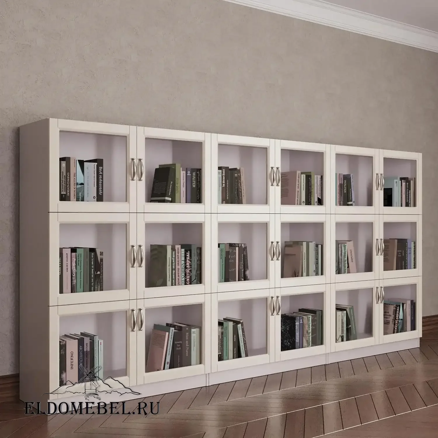 Библиотека №21213      цвет Адамант гляссе