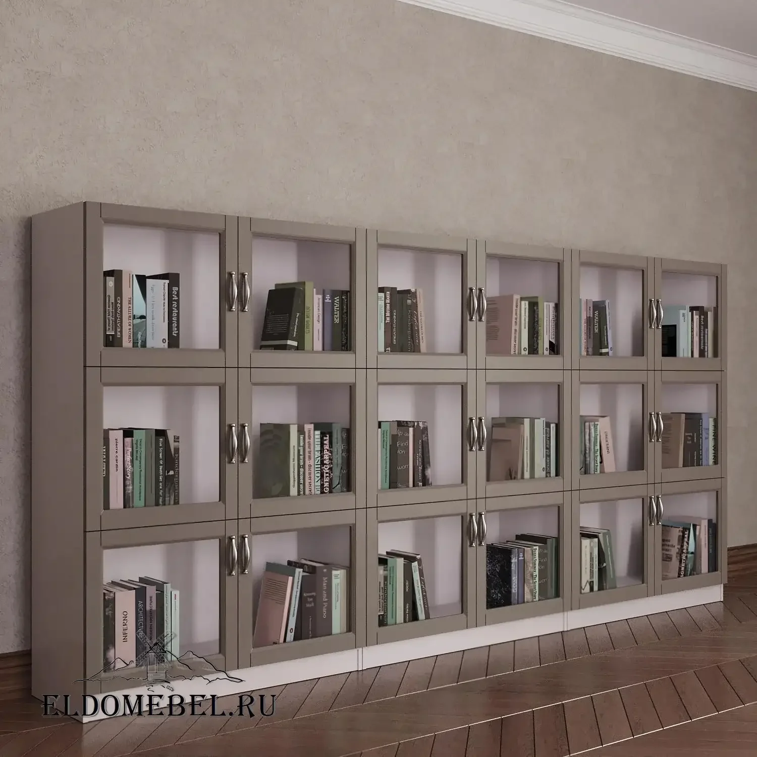 Библиотека №21213      цвет Адамант тауп