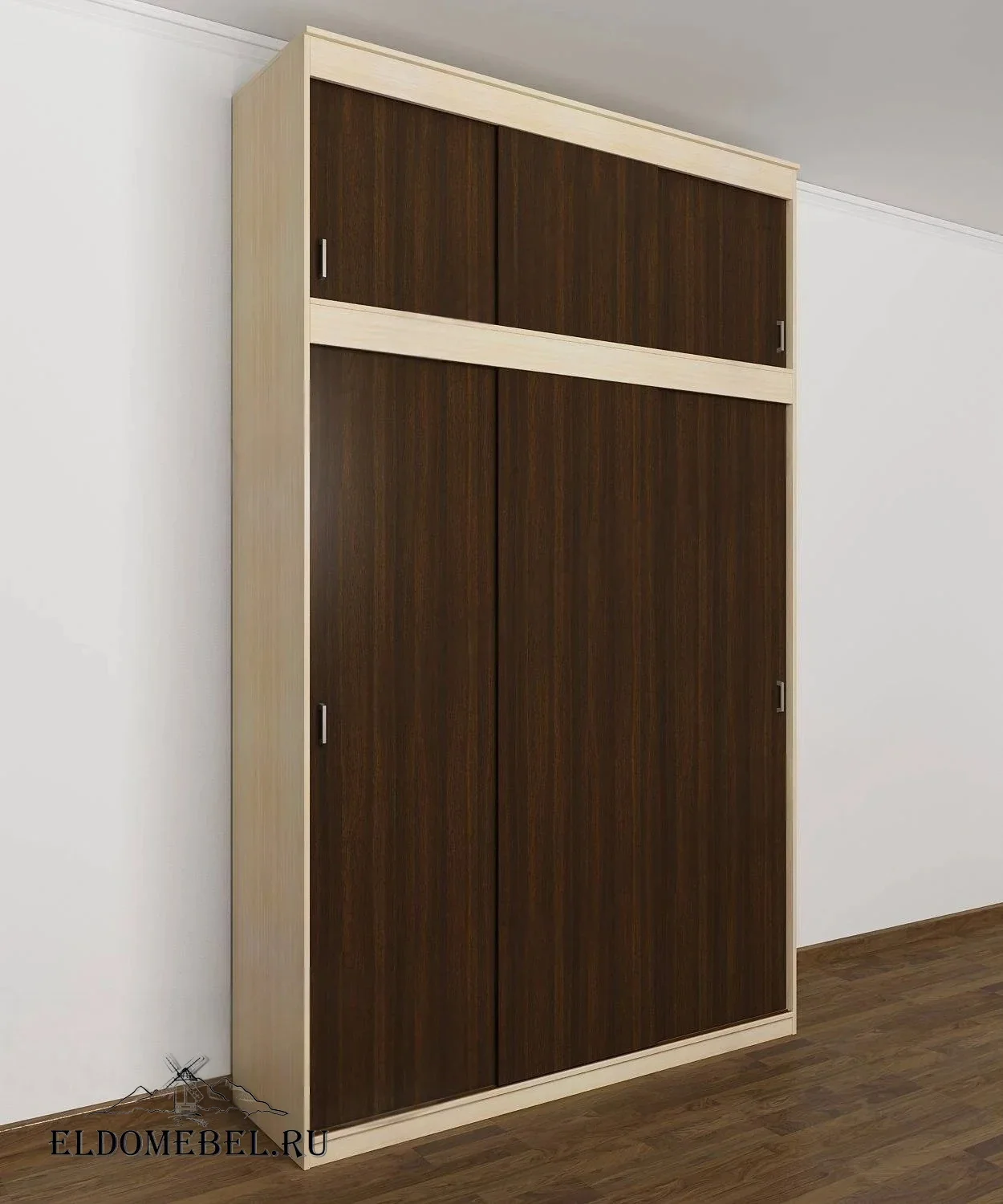 Шкаф купе Эндр 13      цвет Стандарт беленый дуб - венге