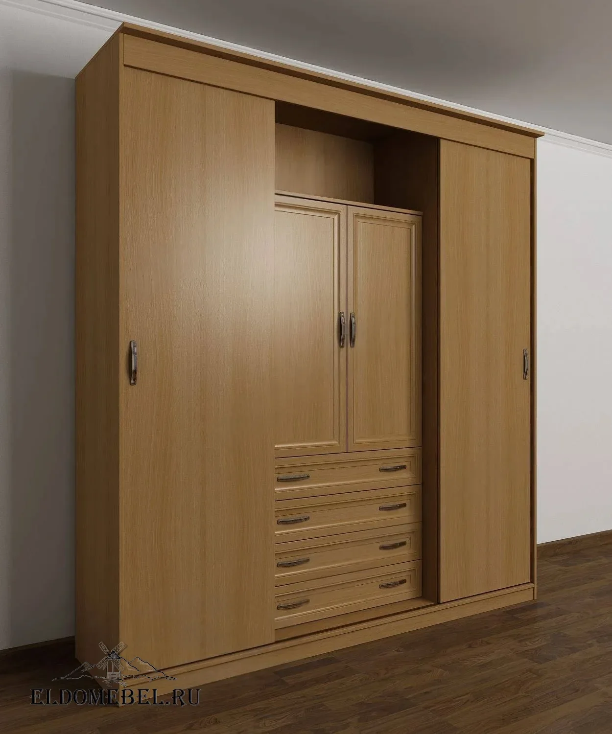 Шкаф купе Эндр 14      цвет Стандарт бук